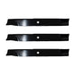 50-2840 Qty 3: Med Lift Mower Blade Fits Windsor
