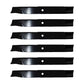 MOM70-0022_x6 Qty 6: Med Lift Mower Blade
 Fits Exmark Bahias Lazer Z