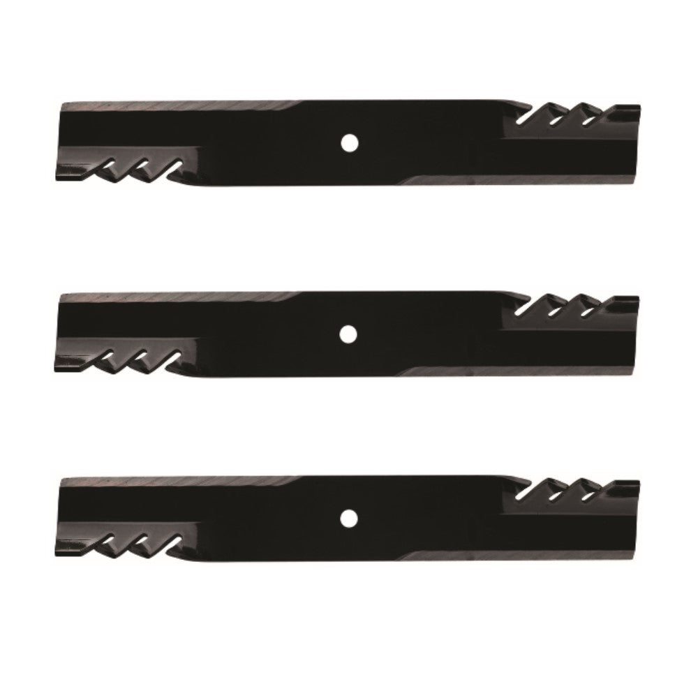 Set of 3-54" Predator mulching mowerblades to fit Fits Kubota K5231-92340