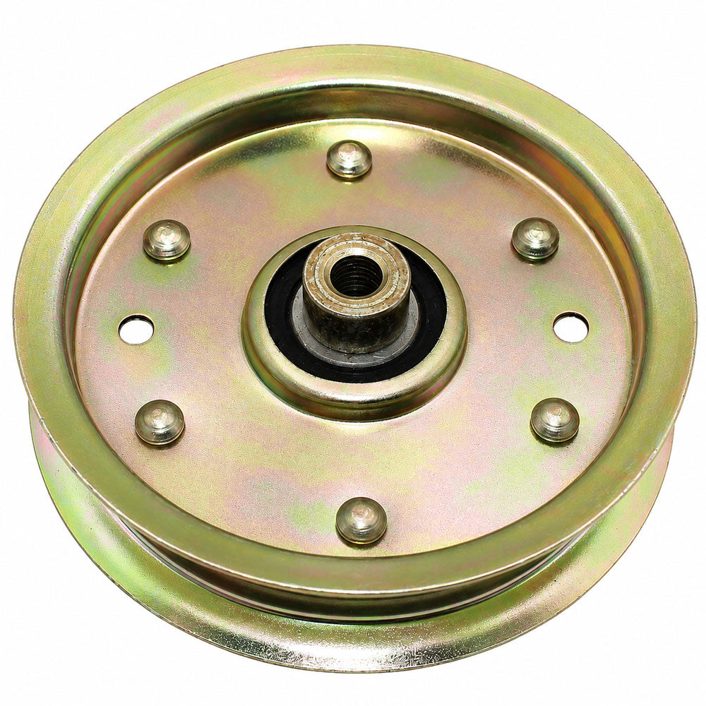 756-04129C New Zinc Flat Idler Pulley Fits Craftsman LT1000 Fits Cub Cadet