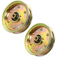 Qty 2: Flat Idler Pulleys Fits MTD Replaces 753-08171