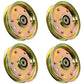 Set Of Four New Idler Pulleys Fits MTD Fits Cub Cadet 38" 42" 46" 756-04129B