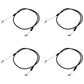 746-0553 Qty. 4: Control Cable Fits Cub Cadet 030-042 030-416 030-418 030-424