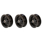 (Pack of 3) Flat Idler Pulley Fits Exmark Zero-Turn Mower QZS708GEM50200 Tractor