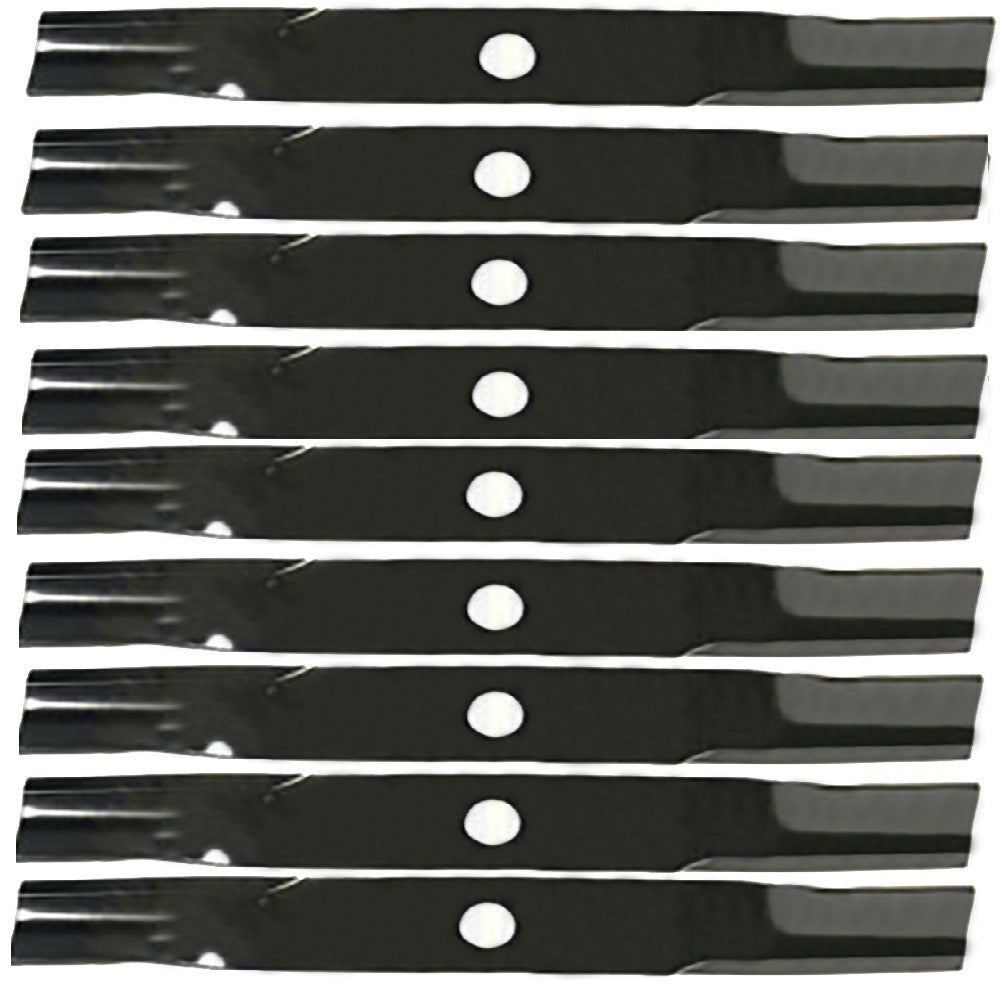 K461 & H30T B Qty 9: XHT Mower Blade Fits Kubota
