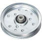 Flat Idler Pulley (Silver Zinc Coated) Fits MTD Replaces 753-08068A