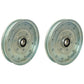 (2) Idler Pulley Fits Exmark 1-633109 116-4667 1164667 633109 539102610