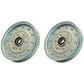 Qty 2: Flat Idler Pulley Fits Exmark Replaces 1-633109