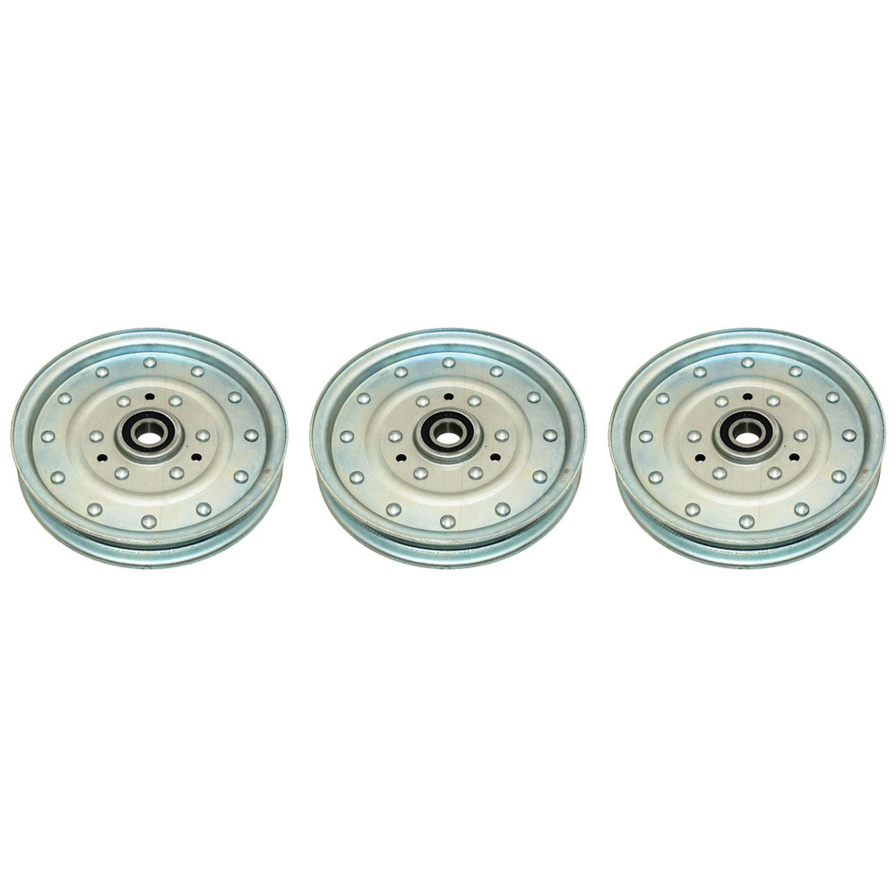 (3) Idler Pulley Fits Toro 1 633109 116 4667 1164667 633109 539102610