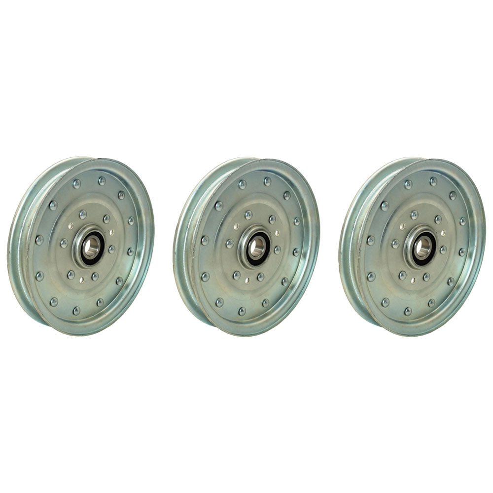 1-633109 Qty 3: Flat Idler Pulley Fits Toro 74260 Z 597 Z 500'S Z Master