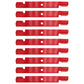 Qty 9: Notched Fits Hi-Lift Blade Fits Windsor Replaces 50-3456