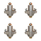Qty. 4: Spindle Assemblys  Fits Huskee