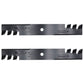 Qty 2: Toothed Mower Blades Fits Gravely Replaces 00273100