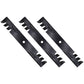 1-7037 Qty 3: Toothed Mower Blades Fits Yazoo/Kees Commercial Zero-Turn Mowers