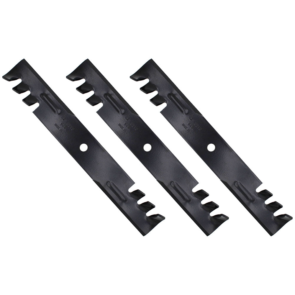 00273100 Qty 3: Toothed Mower Blades Fits Ariens Zero-Turn Mowers