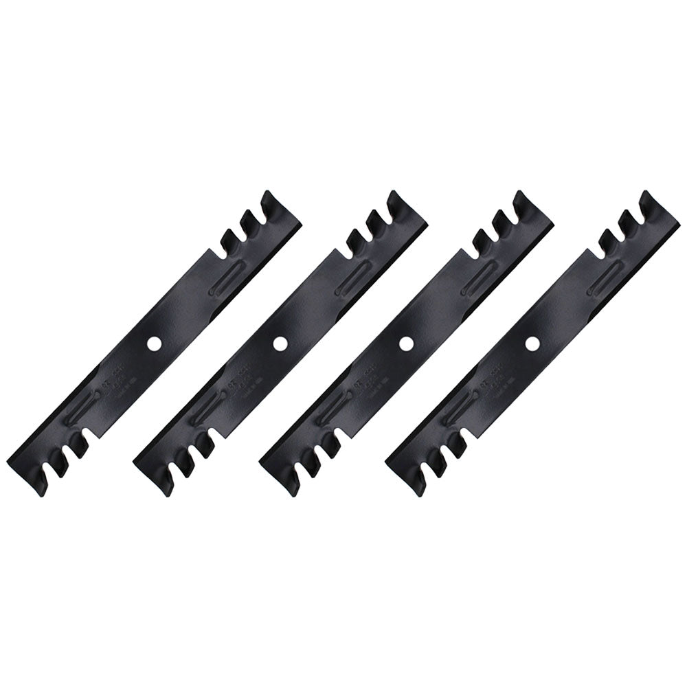 1-7037 Qty 4: Toothed Mower Blades Fits Snapper Zero-Turn Mowers