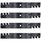 48108 Qty 4: Toothed Mower Blades Fits Scag 48108 48185 481707 481711
