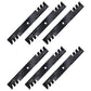 1-633482 Qty 6: Toothed Mower Blades Fits Toro Zero-Turn Mowers