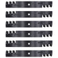 1-633482 Qty 6: Toothed Mower Blades Fits Toro Zero-Turn Mowers