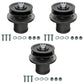 Three (3) Pack of Replacement Blade Spindles 502303 Fits King Kutter Finish