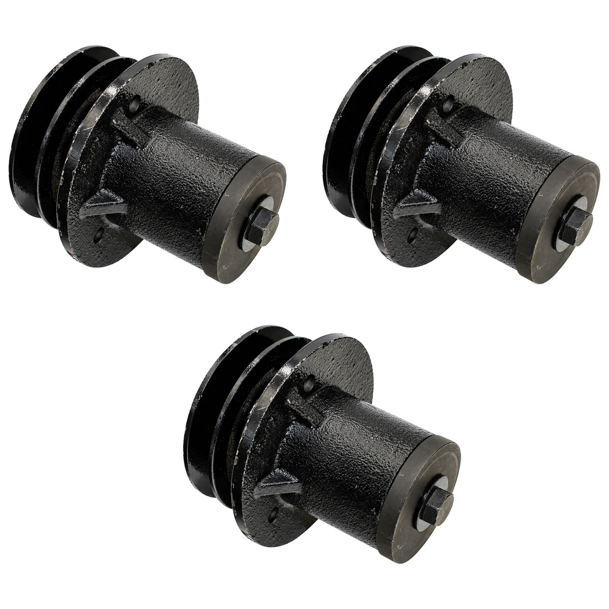 Three (3) Pack of Replacement Blade Spindles 502303 Fits King Kutter Finish