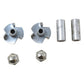 SHN20-0145 (2) Hood Latch Straps including Hardware Fits Universal