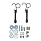 (2) Tractor Bagger Latch Fits Craftsman Replaces 160793 Riding Mower with Hdwr