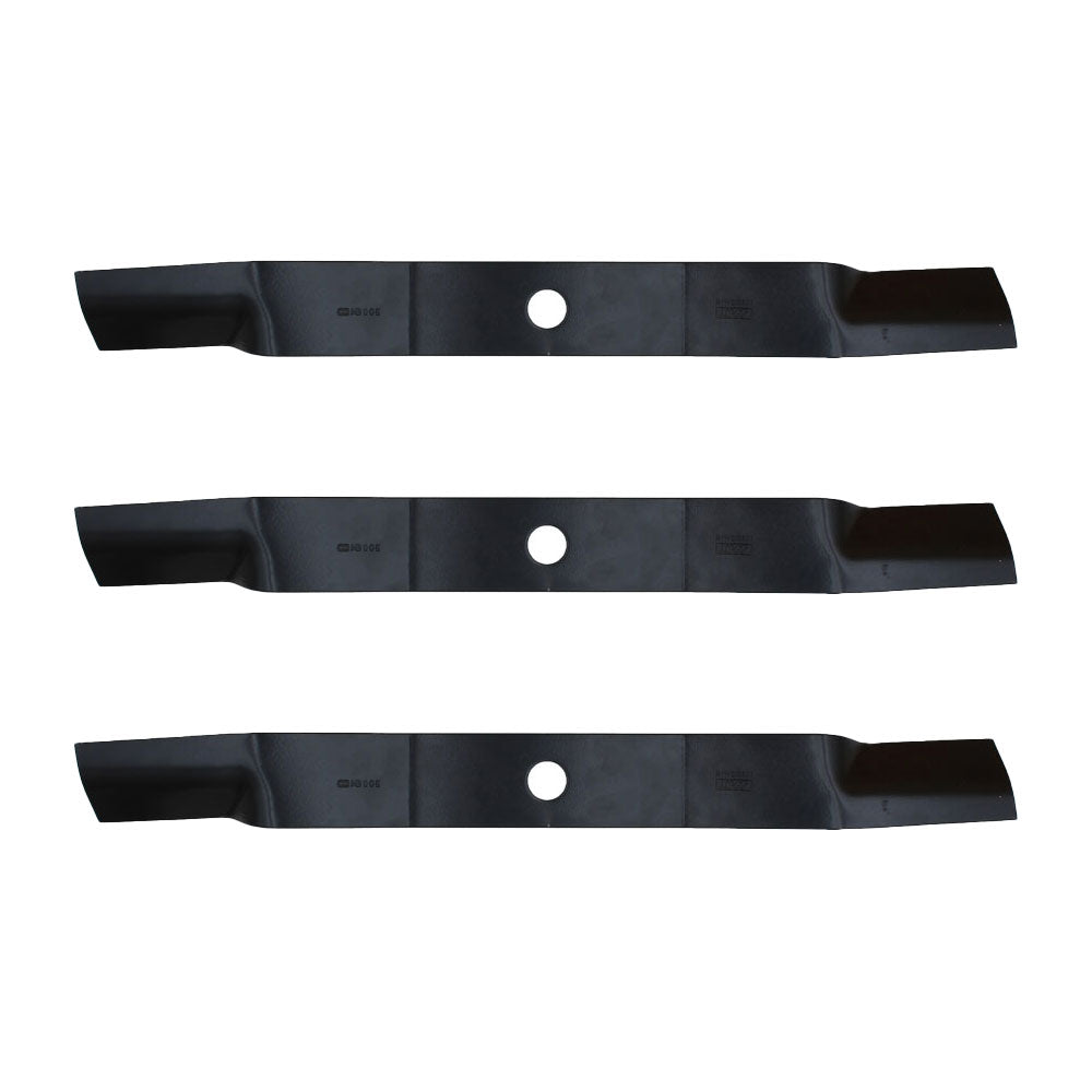 Three Mower Blades Left Hand Cut Fits Woods 13404 13404KT 31306 31306KT