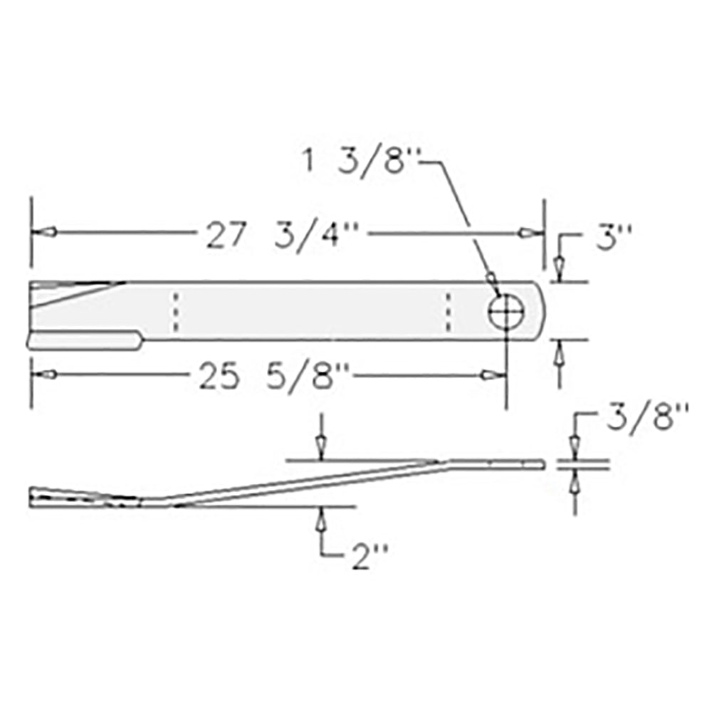 MOQ20-0007-AIC CCW Rotary Cutter Blade