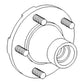 7977 New Rotary Cutter Hub For Bush Hog CR15F CR20F 126 160 166 2010 220 2315 +