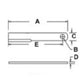 Blade 7557BH fits Bush Hog 207 220 257 257R2 2620 277 287 307 BH27 SQ7 SQ840