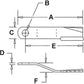 80A84325 CW Lift Rotary Cutter Blade Fits BUSH HOG 13368 3008 3214 3368