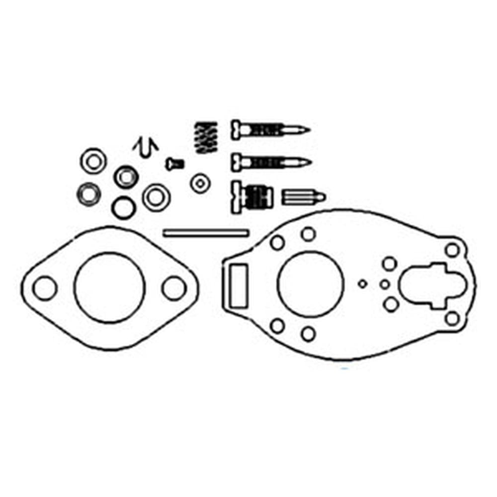 Fits IH Fits FARMALL Minor Carburetor Repair Rebuild Kit MSCK10 140 200 330 350