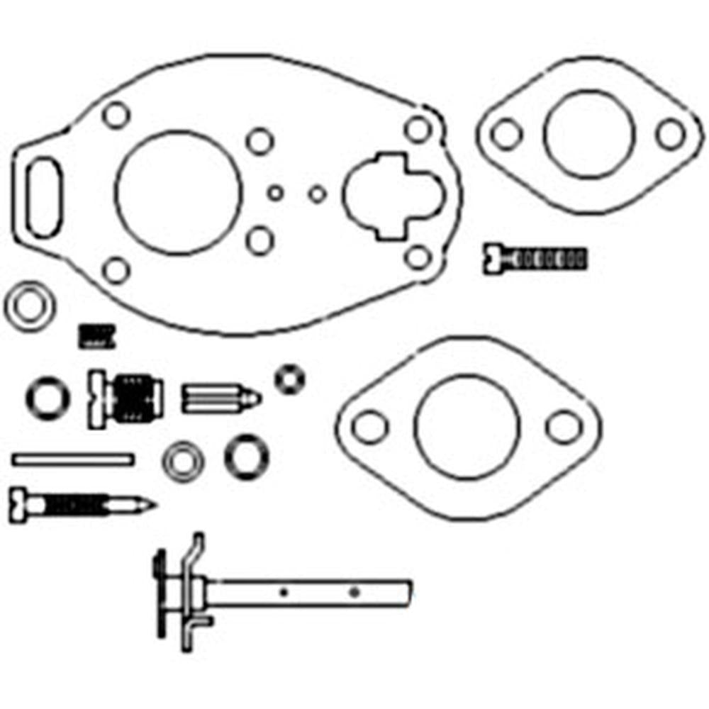 C528 Complete Carb Kit (M/S) Fits Allis Chalmers