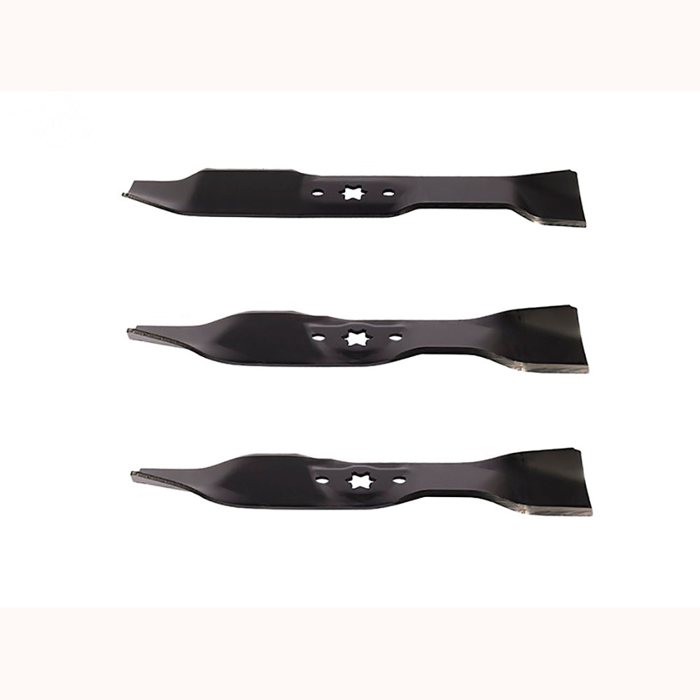 Set of Three Mower Blades Fits Cub Cadet-  LT1045, LT1046 - i1046 - 942-04125 94