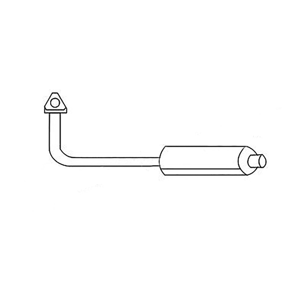 Muffler Fits Ford Fits Massey Ferguson Fits Ferguson Fits Massey Ferguson Fits F