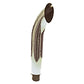 MUK40-0026 - 24" Chrome Curved Muffler Stack