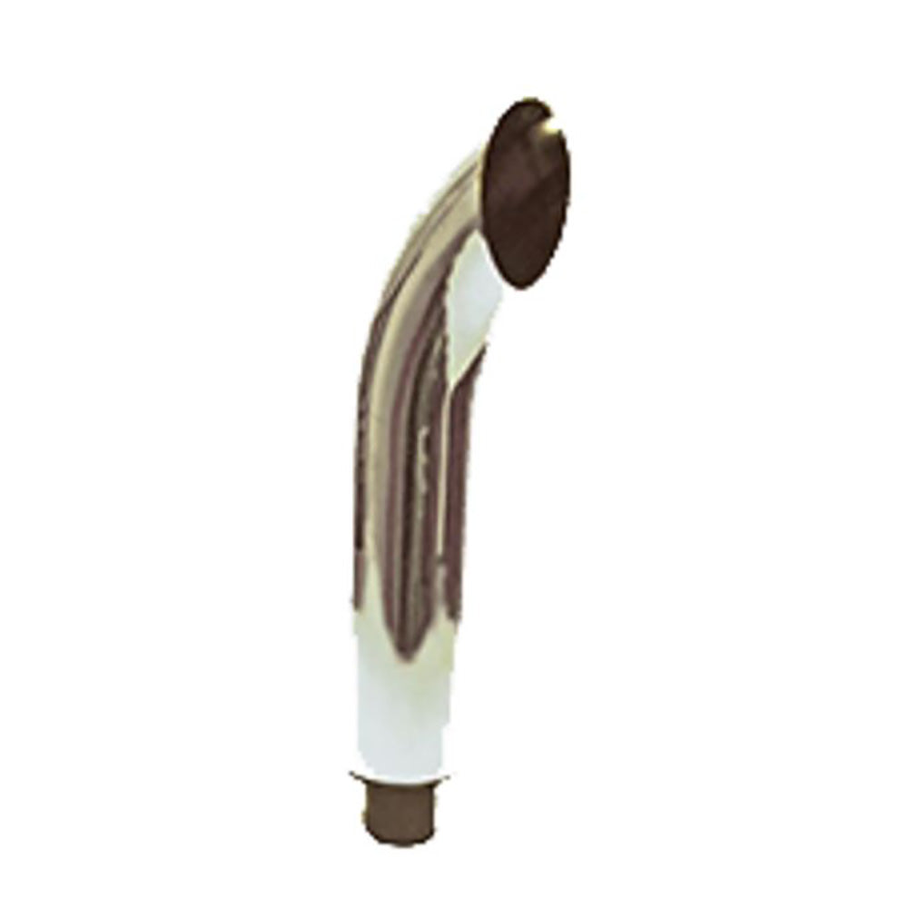 MUK40-0026 - 24" Chrome Curved Muffler Stack
