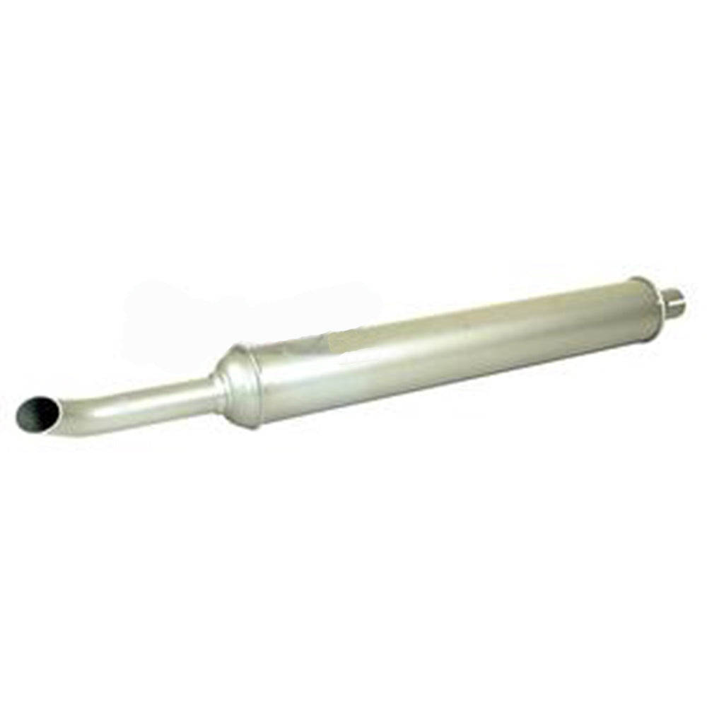 505545M92-WPIPE Muffler with Pipe Fits Massey Ferguson
