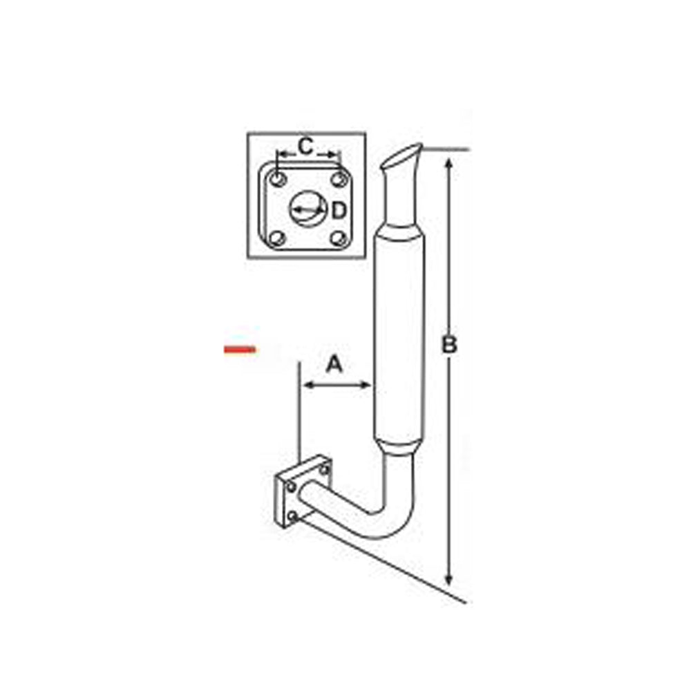 S70558 Vertical Muffler Fits Yanmar
