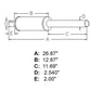 Muffler Fits International 454 474 475 574 674 529365R91 529372R1 529372R91