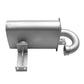 227293A1 New Muffler Fits Case Series 2 Loader Backhoe 580L 580SL 570LXT 590SL