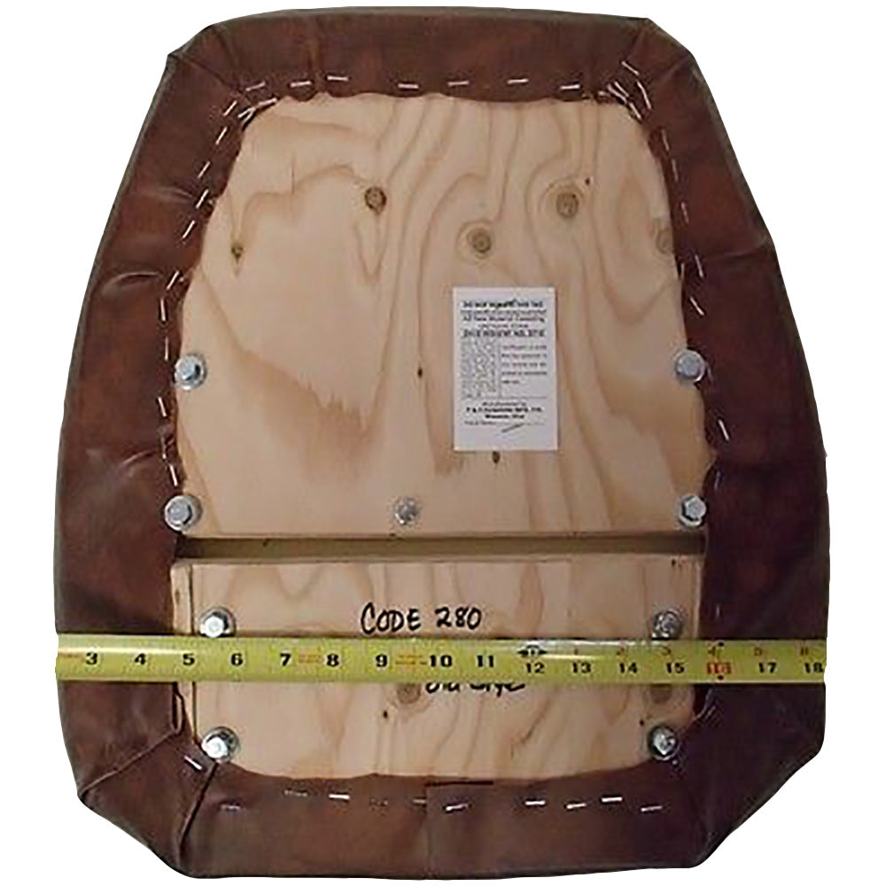 New Brown Suspension Seat Cushion Set N14340 N14341 Fits Case Backhoe Model(s)