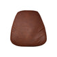 N14341 New Brown Suspension Seat Back Cushion Fits Case Backhoe 580K 580SK 580