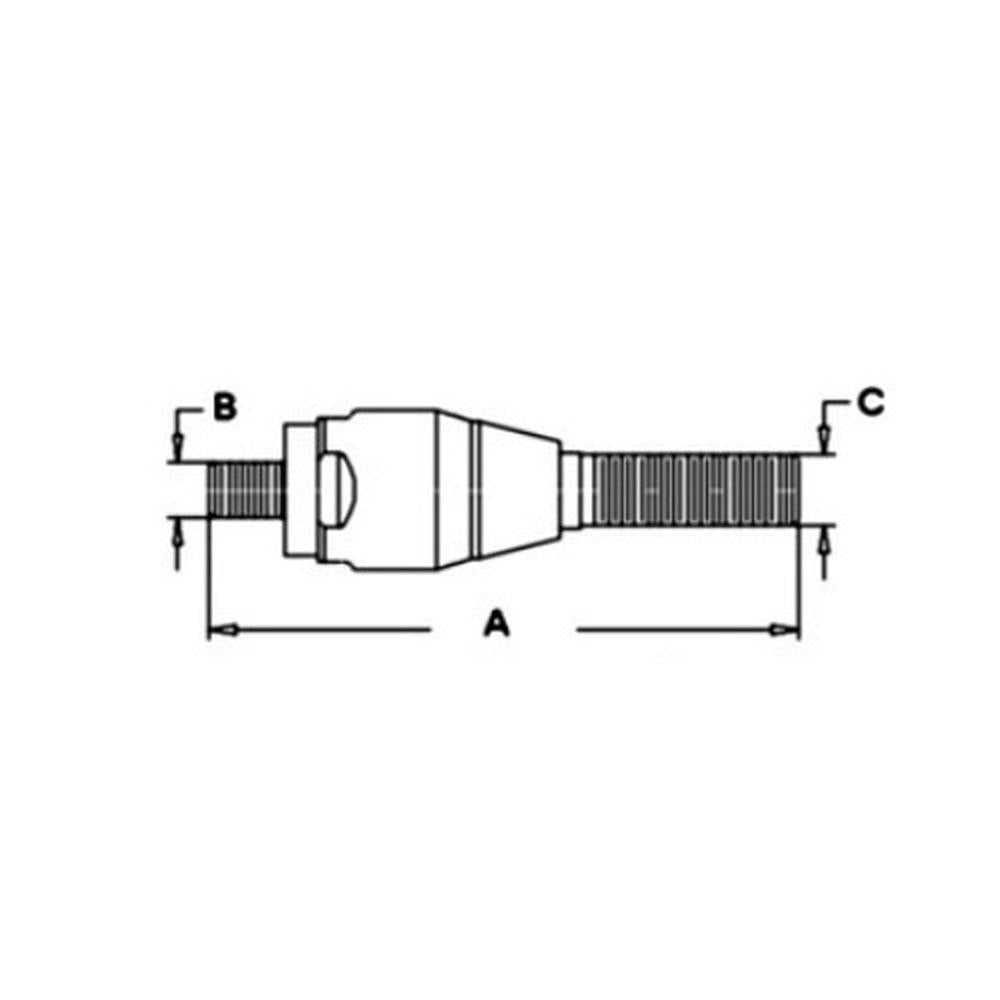 48038759 LH Inner Tie Rod End Fits Ford/New Holland