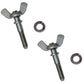 NAA88219A Two Grill Mounting Studs (1 Pair) Fits Ford NAA Jubilee Tractor 1/4"-2