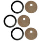 825509M1 Qty 3: Fuel Sediment Bowl Gasket & Screen Set Fits Massey Ferguson