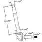 957E3105 RH Spindle Fits Ford/New Holland 600 601 800 801