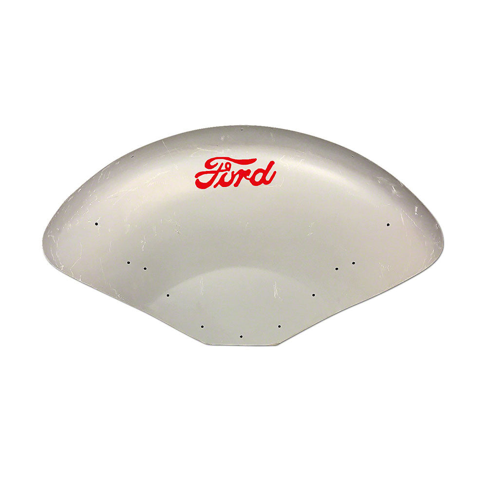 Fender w/raised Ford "Script" in red Fits Ford Replaces NCB16312C