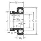 Ball Bearing 4052001 Fits Vermeer 604J 604K 604L 604Xl 605J 605K 605L